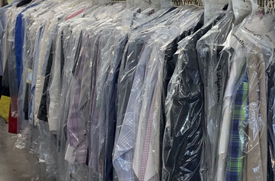 dry cleaning items